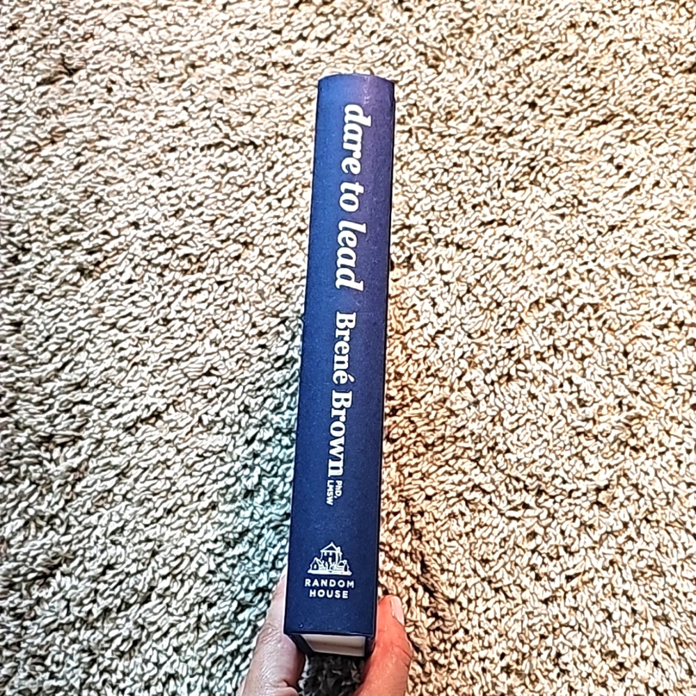 Dare to Lead by Brene Brown Hardcover Book